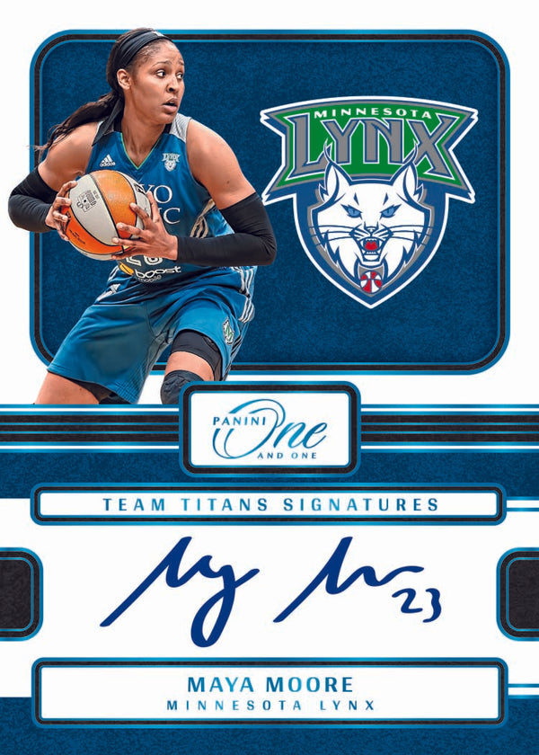 2025 Panini One and One WNBA Basketball Hobby Box