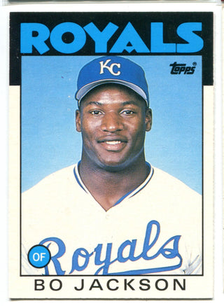 Bo Jackson 1986 Topps Card