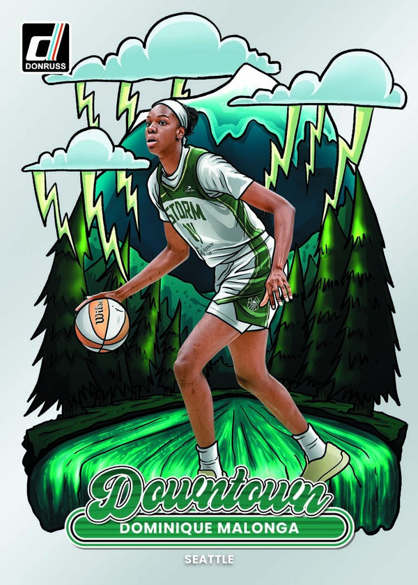 2026 Panini Donruss WNBA Basketball Hobby Blaster Box (Green Lava Parallel & Downtown Inserts)