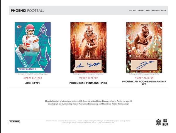2024 Panini Phoenix Football Hobby Blaster Box