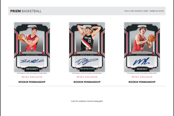 2024-25 Panini Prizm Basketball Hobby Mega Box (10 Exclusive Green Ice Prizms)