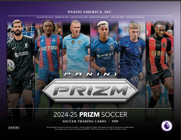 2024-25 Panini Prizm Premier League EPL Soccer Box (Hobby Blaster)