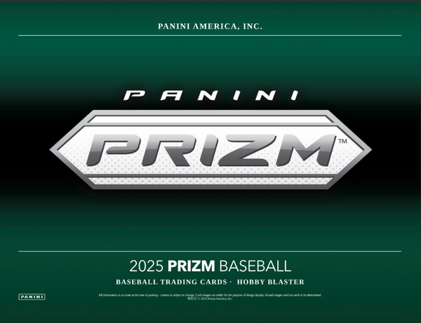 2025 Panini Prizm Baseball 6-Pack Hobby Blaster Box (Blaster Exclusive Red Ice Prizms!)