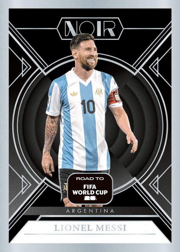2025-26 Panini Noir Road to FIFA World Cup Soccer Hobby Box