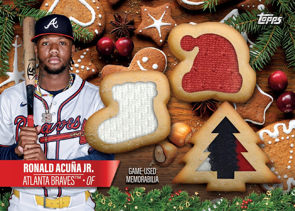 2025 Topps Holiday Baseball Tin Box (3 Ct.)