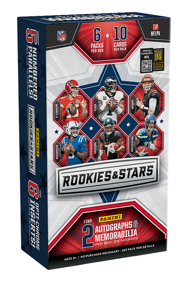 2023 Panini Rookies & Stars NFL Trading Card Hobby Box