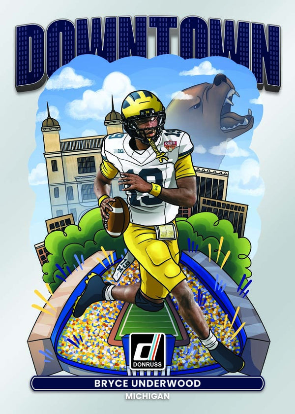2026 Panini Donruss Football Hobby Box (Look For Downtown & Downtown Duos Inserts)