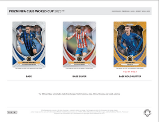 2025 Panini Prizm FIFA Club World Cup Soccer Mega Box