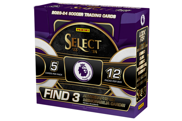 2023-24 Panini Select Premier League Soccer Trading Card Hobby Box