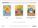 2025 Panini Squishmallows Hobby Mega Box (Exclusive Teal Pandora & Blue Mosaic Parallels)