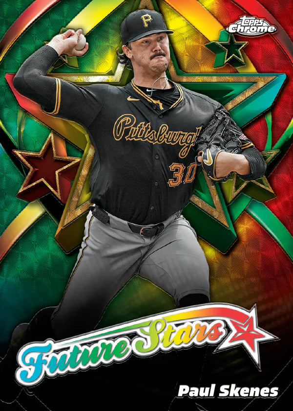 2025 Topps Chrome Baseball Blaster Box (4 Exclusive Sepia Refractor Parallels)