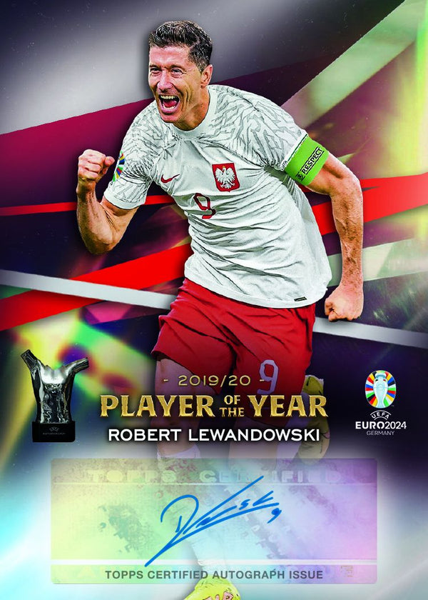 2024 Topps Chrome UEFA EURO Hobby Box