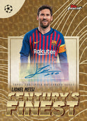 2025-26 Topps UEFA Club Competitions Finest Soccer Hobby Box