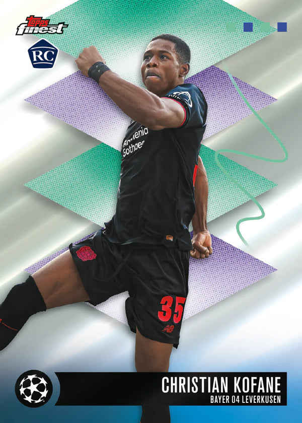 2025-26 Topps UEFA Club Competitions Finest Soccer Hobby Box