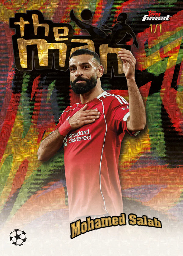 2025-26 Topps UEFA Club Competitions Finest Soccer Hobby Box