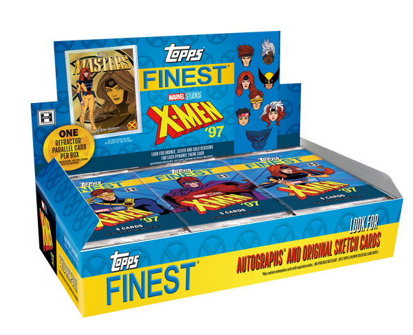 2025 Topps Finest X-Men 97' Hobby Box