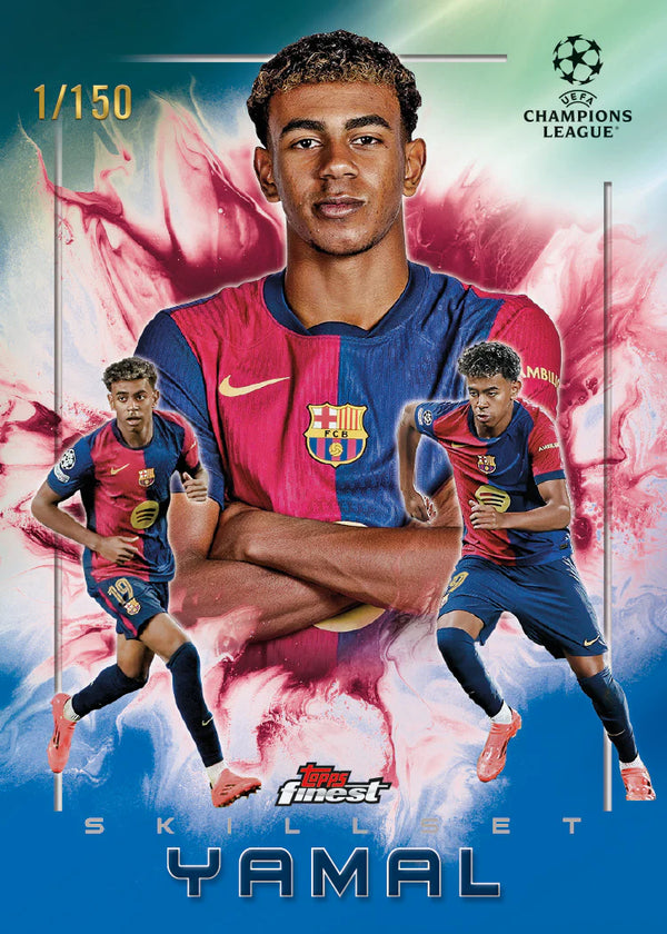 2024-25 Topps UEFA Club Competitions Finest Soccer Hobby Box