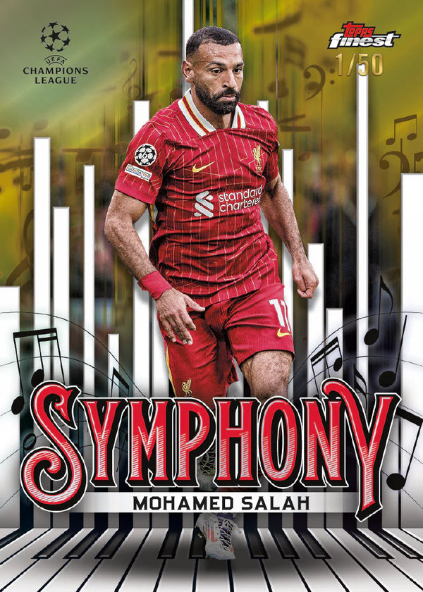 2024-25 Topps UEFA Club Competitions Finest Soccer Hobby Box
