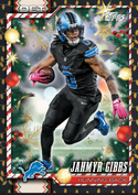 2026 Topps Holiday Football Mega Box (Holiday Exclusive Sparkle Parallels)
