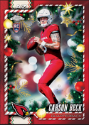 2026 Topps Holiday Football Mega Box (Holiday Exclusive Sparkle Parallels)