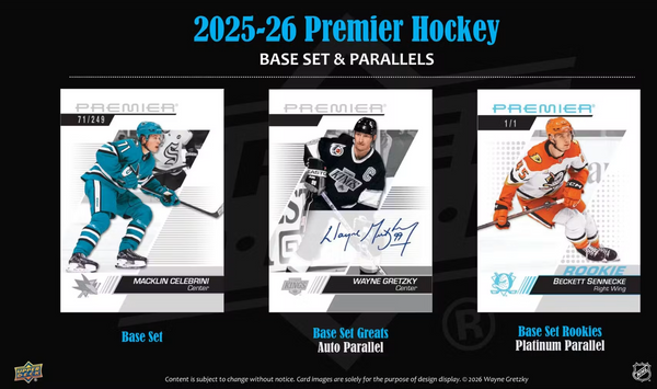 2025-26 Upper Deck Premier Hockey Hobby Box