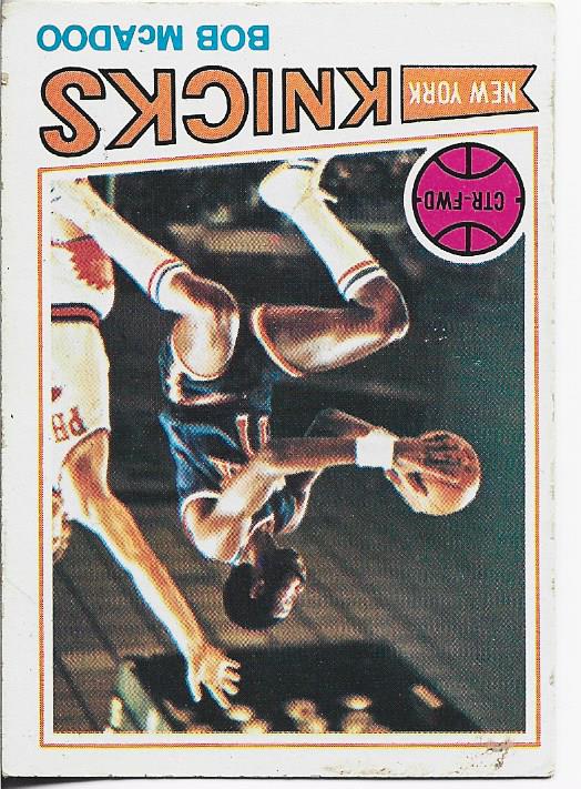 Bob McAdoo 1977 Topps Card #45