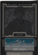 Eric Staal 2015 Upper Deck Black Diamond Autographed Card 14/99 #BDB-ES