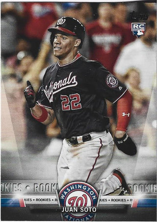 Juan Soto 2018 Topps Rookie Card #S-29