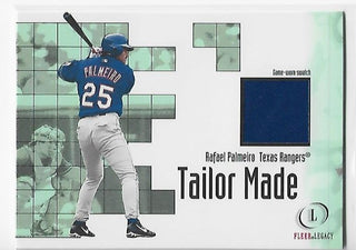 Rafael Palmeiro 2001 Fleer Game-Worn Jersey Card