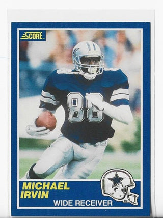 Michael Irvin 1989 Score Rookie Card