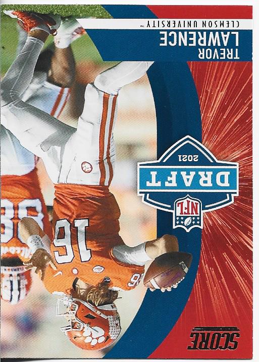 Trevor Lawrence 2021 Score Rookie Card