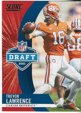 Trevor Lawrence 2021 Score Rookie Card