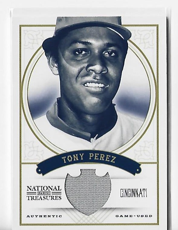 Tony Perez 2012 Panini #99 (07/25) National Treasures Card