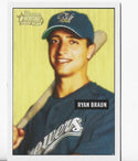 Ryan Braun 2005 Topps #341 Bowman Heritage First Year Card