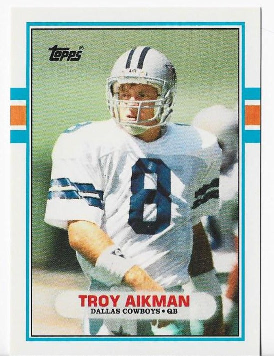 Troy Aikman 1989 Topps #70T Card