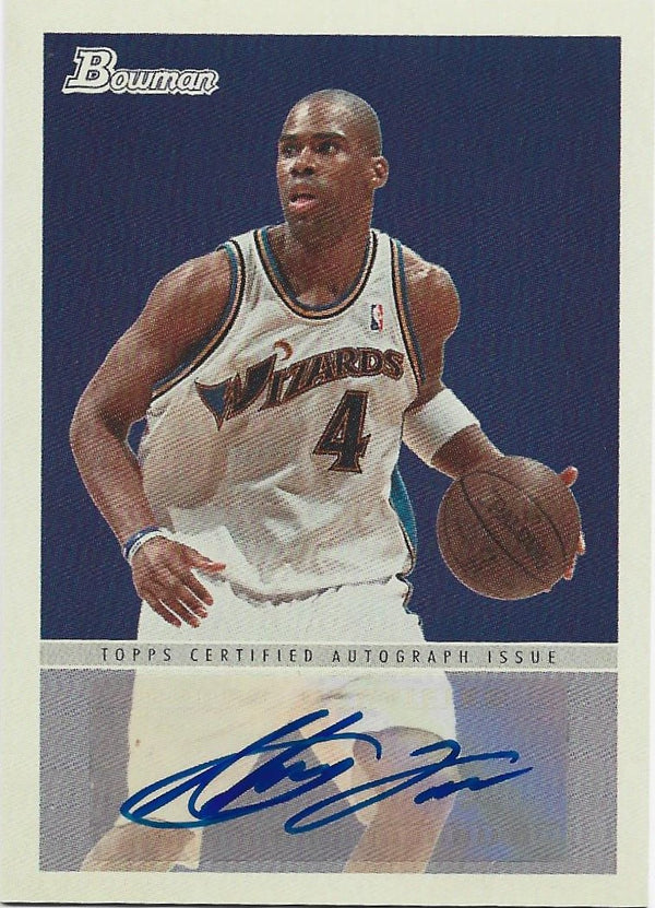Antawn Jamison 2009 Bowman Autographed Card