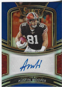 Austin Hooper 2020 Panini Select Autographed Card 75/99 #SI-AHO