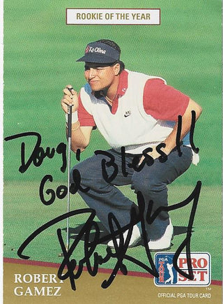Robert Gamez 1991 PGA Tour Autographed Card #284
