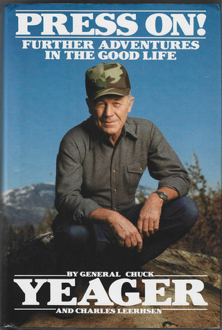 Chuck Yeager Press On! Autographed Book (JSA)