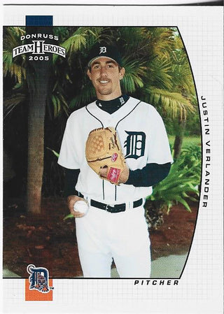 Justin Verlander 2005 Donruss Playoff Rookie Card #371