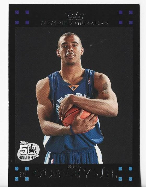 Mike Conley 2007-08 Topps #114 Rookie Card