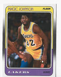 Magic Johnson 1988 Fleer (67/132) Hof Card