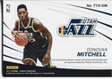 Donovan Mitchell 2017 Absolute Game Used Material and Autographed Rookie Card 64/149