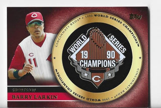 Barry Larkin 2012 Topps #GWSP-BL Gold Pin Card