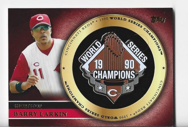 MLB Barry Larkin Signed Trading Cards, Collectible Barry Larkin Signed  Trading Cards