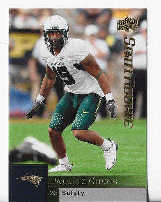 Patrick Chung 2009 Upper Deck #225 Rookie Card