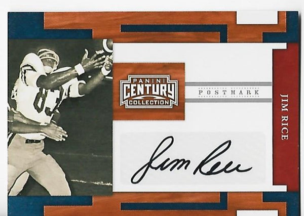 Jim Rice 2010 Panini Century Collection #74 (004/250) Autograph Card