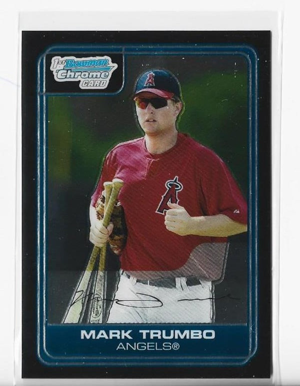 Mark Trumbo 2006 Bowman Chrome #BC14 Card