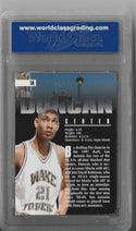 Tim Duncan 1997 Score Board NBA Draft Day #1A (WCG Grade 10 GEM-MT) Rookie Card
