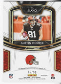 Austin Hooper 2020 Panini Select Autographed Card 75/99 #SI-AHO